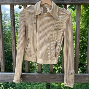 jakett...etc, JOSEY MARLED & PERFORATED LEATHER